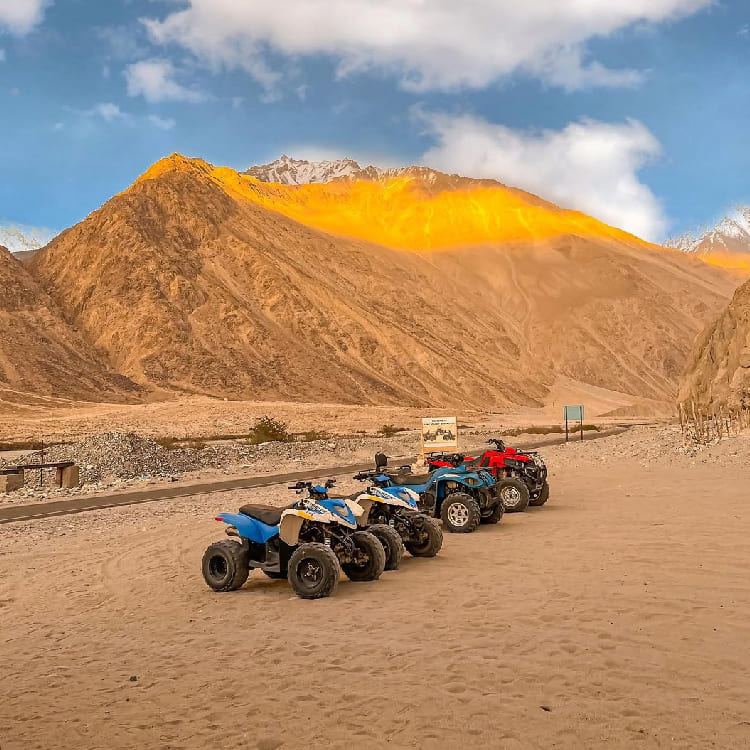 The 8 Best Adventure Activities In Leh Ladakh | Travel Rethink Ways 6 Rethinkways Blog LehLadakh quad bike