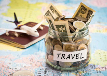 Savings jar for travel expenses with emi
