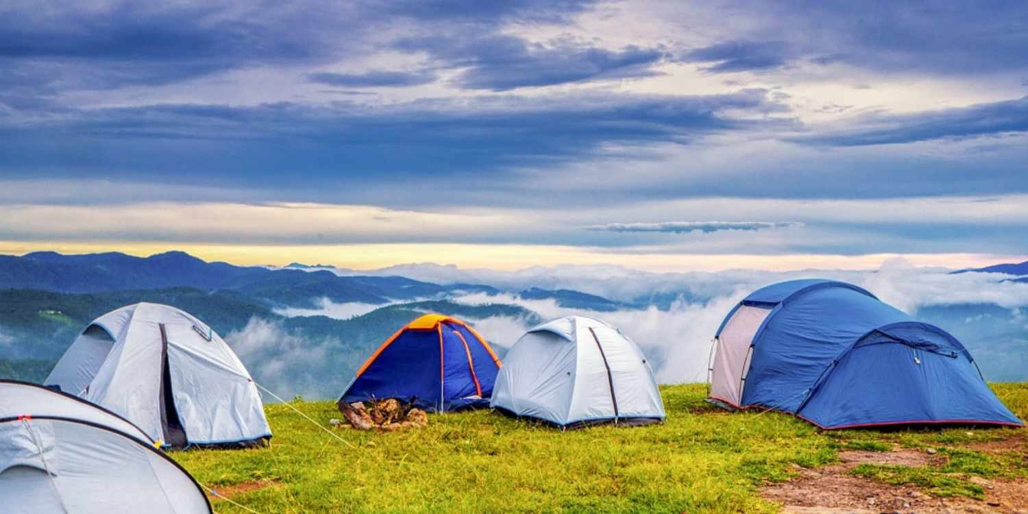 camping under the stars