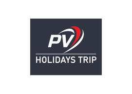 Travel Consultant PV Holidays Trip Logo