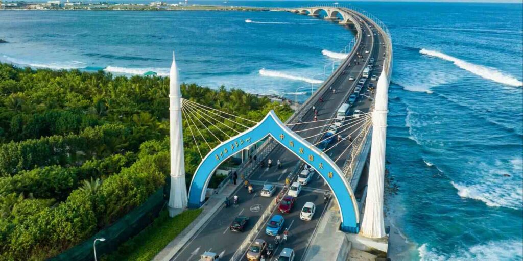 China Maldives Friendship bridge Maldives Attraction