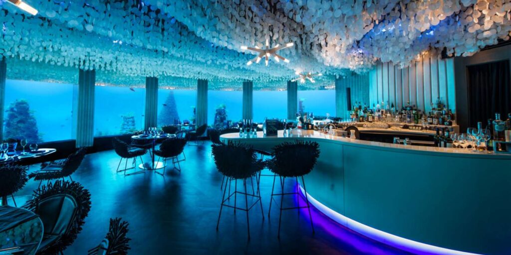 subsix undersea restaurant Maldives attraction