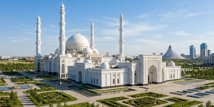 Kazakhstan Attractions: 30 Incredible Places | Travel Rethink Ways 20 trw-Hazrat-Sultan-Mosque-kazakhstan