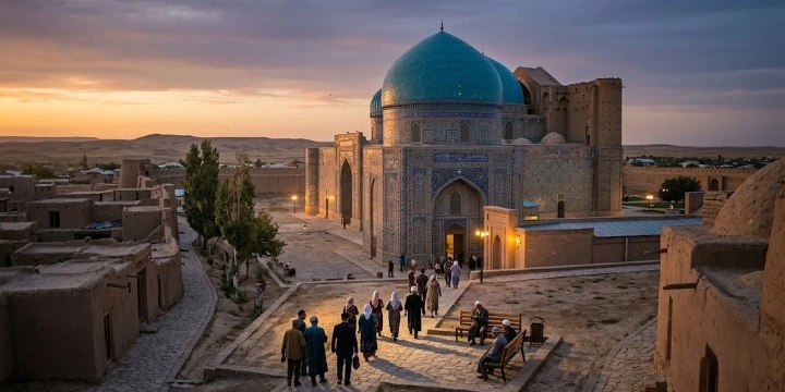 Kazakhstan Attractions: 30 Incredible Places | Travel Rethink Ways 26 trw-turkistan-kazakastan